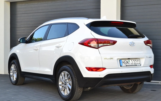 Hyundai Tucson cena 69900 przebieg: 110000, rok produkcji 2018 z Gryfino małe 781